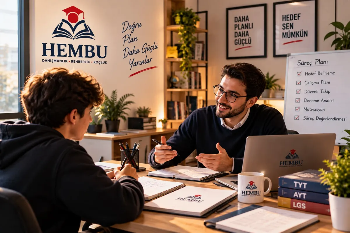 Danışmanla birebir görüşme yapan öğrenci